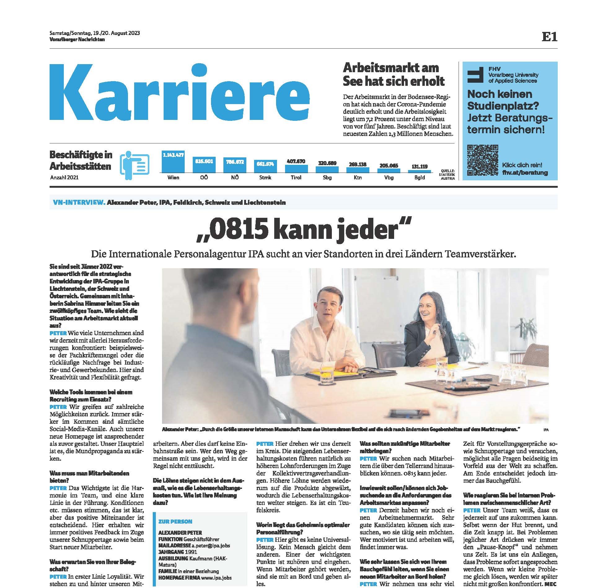 "0815 kann jeder"