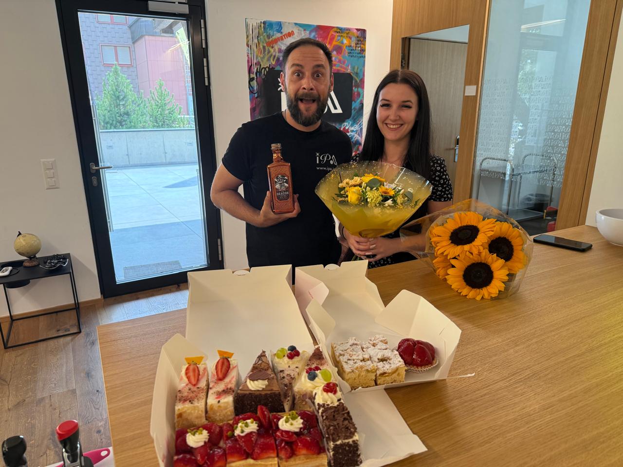 Doppelt hält besser – Happy Birthday, Jessica & Francesco!